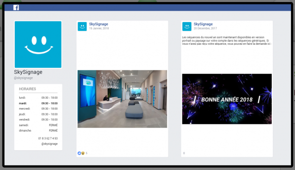 Facebook exemple