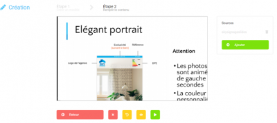 Create HTML SkySignage